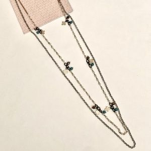 ViVI Two Tone Long Necklace